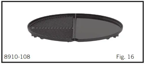 CADAC 8910 28mBar and 50mBar CARRI CHEF 2 - Using the Appliance and its cooking surfaces 10