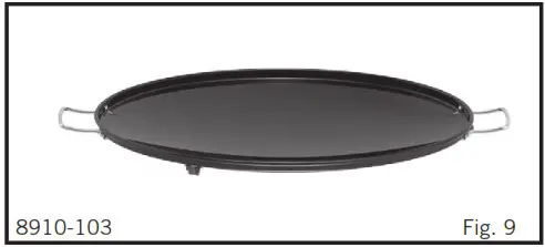 CADAC 8910 28mBar and 50mBar CARRI CHEF 2 - Using the Appliance and its cooking surfaces 3