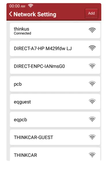 THINKCAR MUCAR CR4 Professional OBD2 Scanner FIG 2