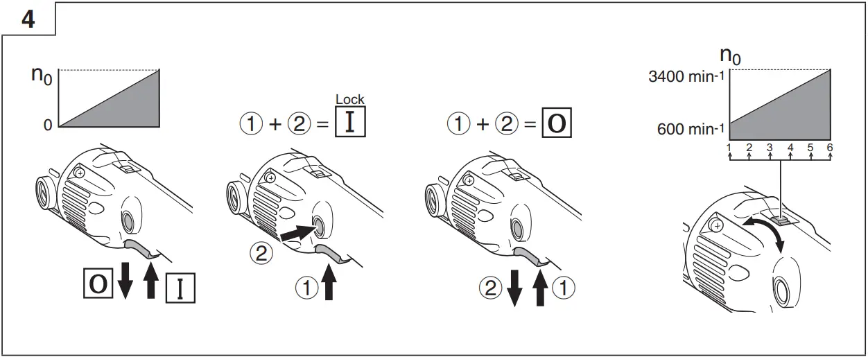 HiKOKI SP 18VA Variable Speed Sander Polisher 4