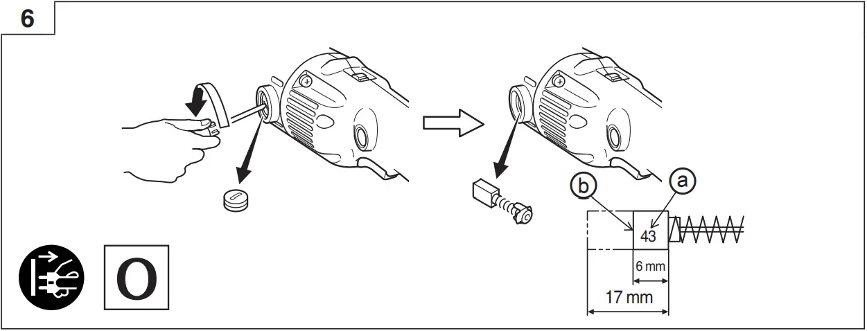 HiKOKI SP 18VA Variable Speed Sander Polisher 6