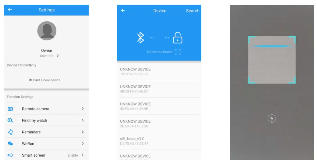AllCall X10 Smart Watch - app