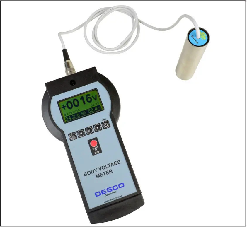 DESCO TB-3081 Body Voltage Meter Figure 1