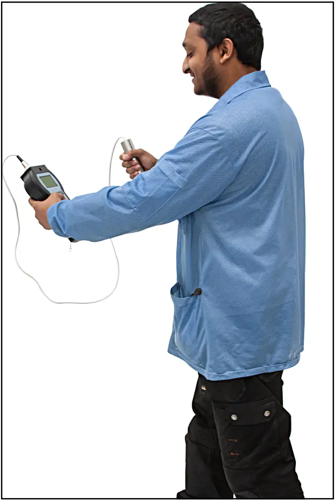 DESCO TB-3081 Body Voltage Meter Figure 5