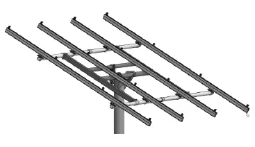 Tamarack TTP-4 4 Module Top of Pole Mount FIG 13