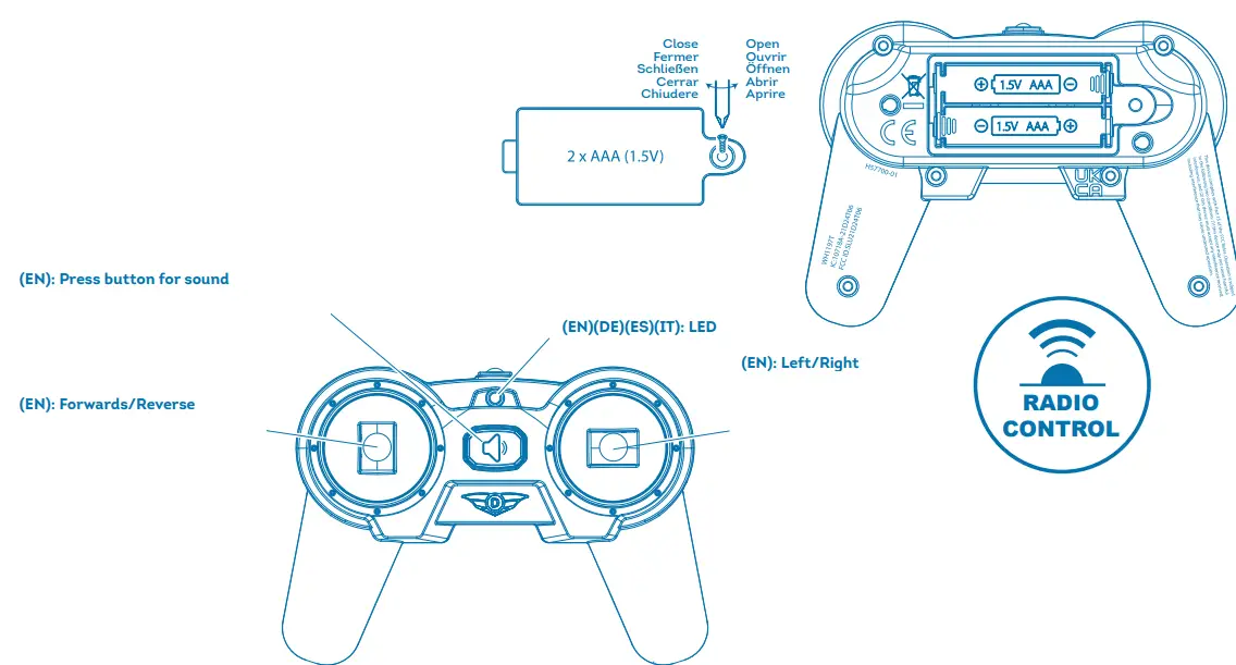 DRIVEN H57700-01 Take-Apart RC Race Car 3