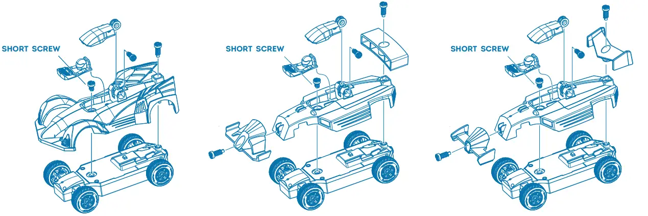 DRIVEN H57700-01 Take-Apart RC Race Car 4