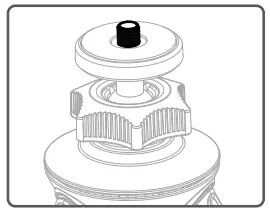 SABRENT TP-FLTP Universal Flexible Tripod with Ball Head-fig2