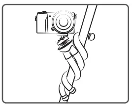 SABRENT TP-FLTP Universal Flexible Tripod with Ball Head-fig6