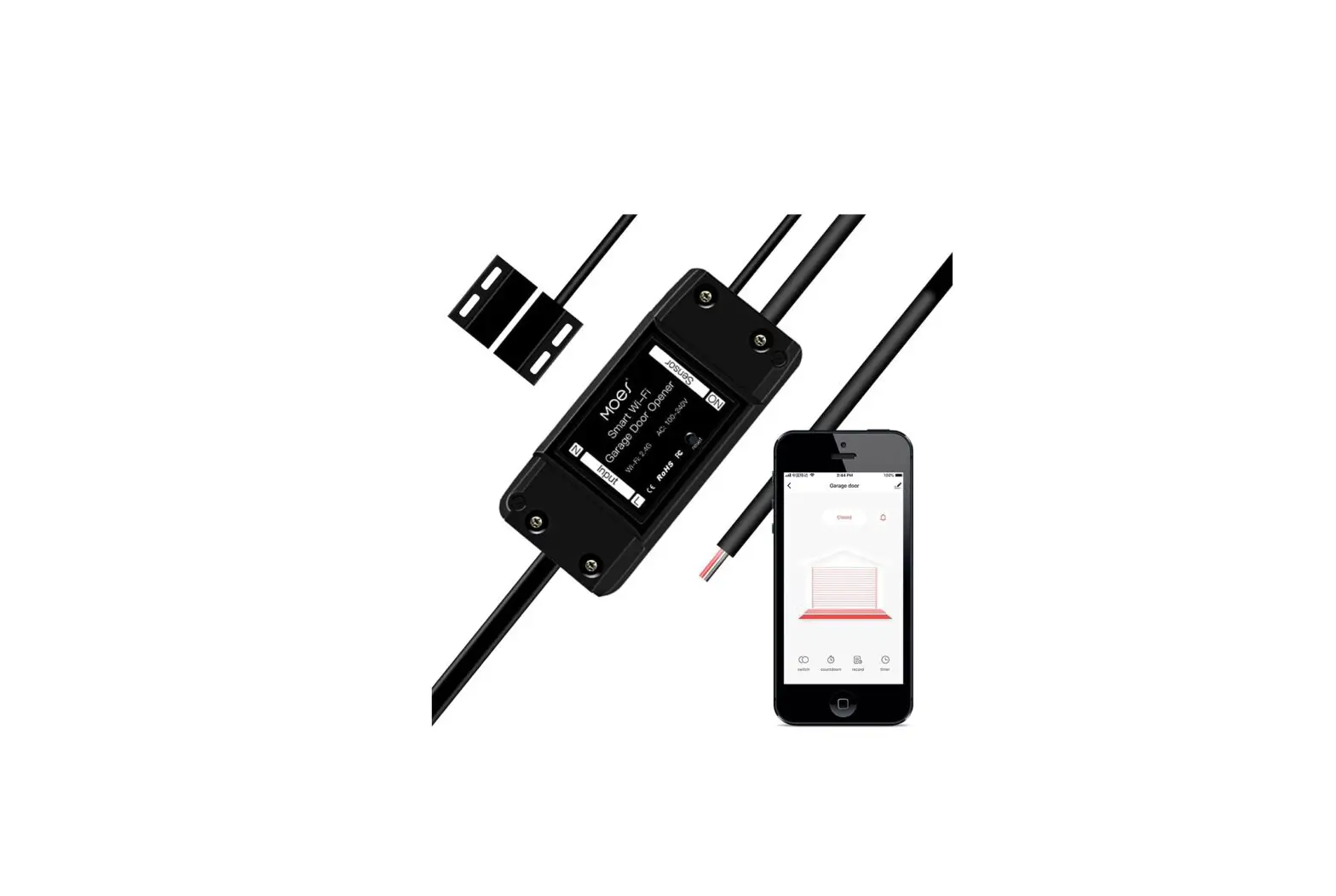 Moes Ms-102 Wi-fi Smart Garage Door Controller Instruction Manual Moes Ms-102 Wi-fi Smart Garage Door Controller Instruction Manual