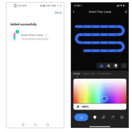NANXIN ST62 Smart Floor Lamp - app5