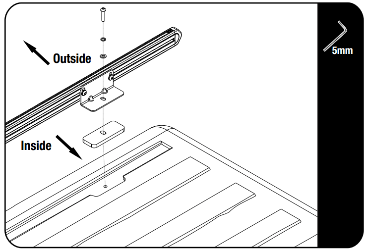 frontRUNNEROUTFITTERS KVFT001 Slimline II Roof Rack Low - 15
