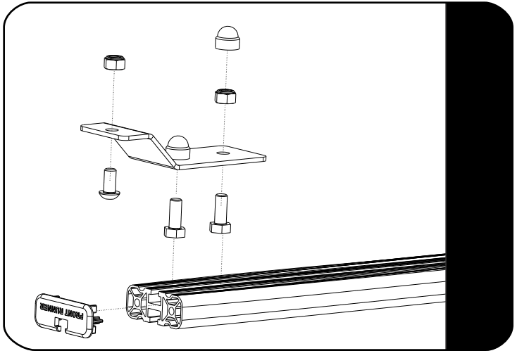 frontRUNNEROUTFITTERS KVFT001 Slimline II Roof Rack Low - 20