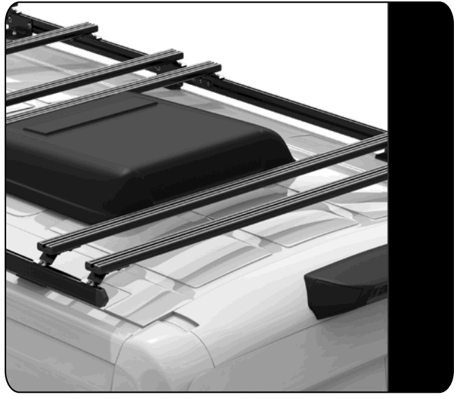 frontRUNNEROUTFITTERS KVFT001 Slimline II Roof Rack Low - 23