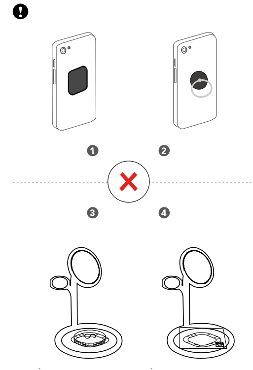 Dsenbor T585 F Magnetic Wireless Charging Stand- 2