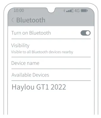 HAYLOU GT1 2022 True Wireless Earbuds - FIG 8