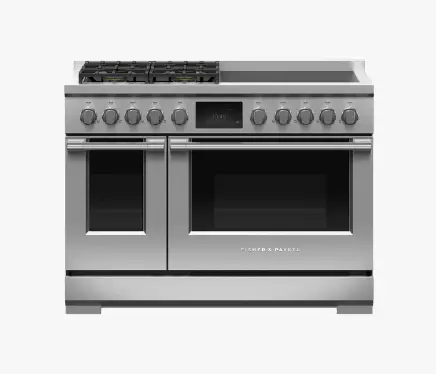FISHER PAYKEL RHV3-484-L 48 Inch 4 Burners Dual Fuel Range product