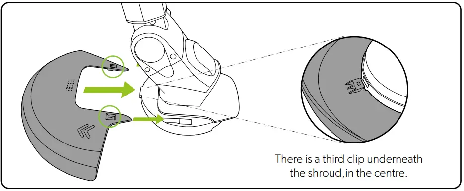 Gtech ST20 Cordless Grass Trimmer - fig4