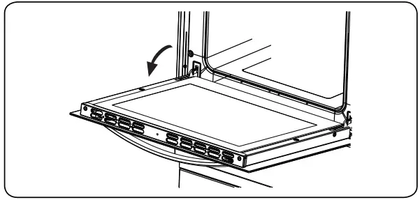 Removal of the Oven Door