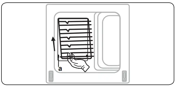 Removal of the Wire Shelf