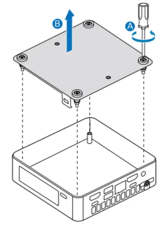 intel NUC12WSKi3 NUC 12 Pro Mini PC fig 7