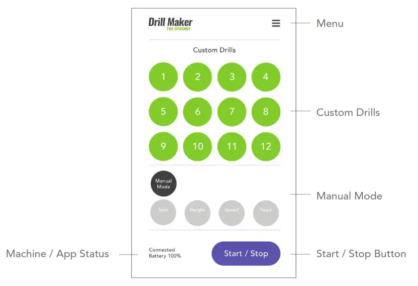 SPINSHOT Player Pickleball Machine - Machinej