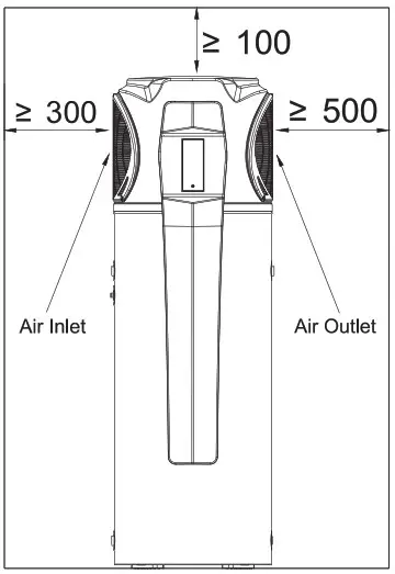 EVO HEAT EVO270 1 Hot Water Heat Pump - Installation 2