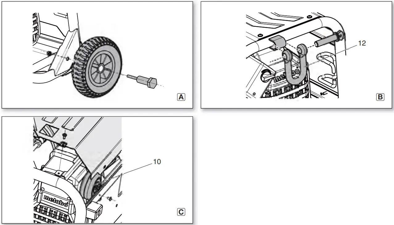 metabo 601531000 Power 180 5 W OF Compressor - FIG 2