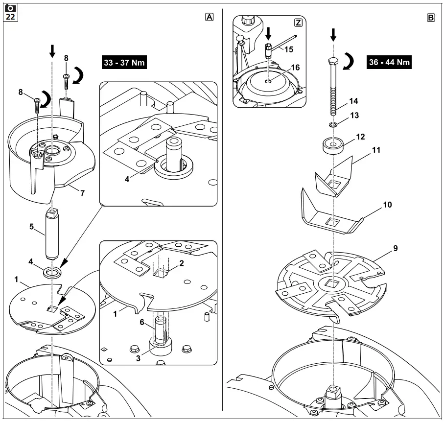 STIHL GHE 420, GHE 450 Combination Electric Shredder - FIG 10