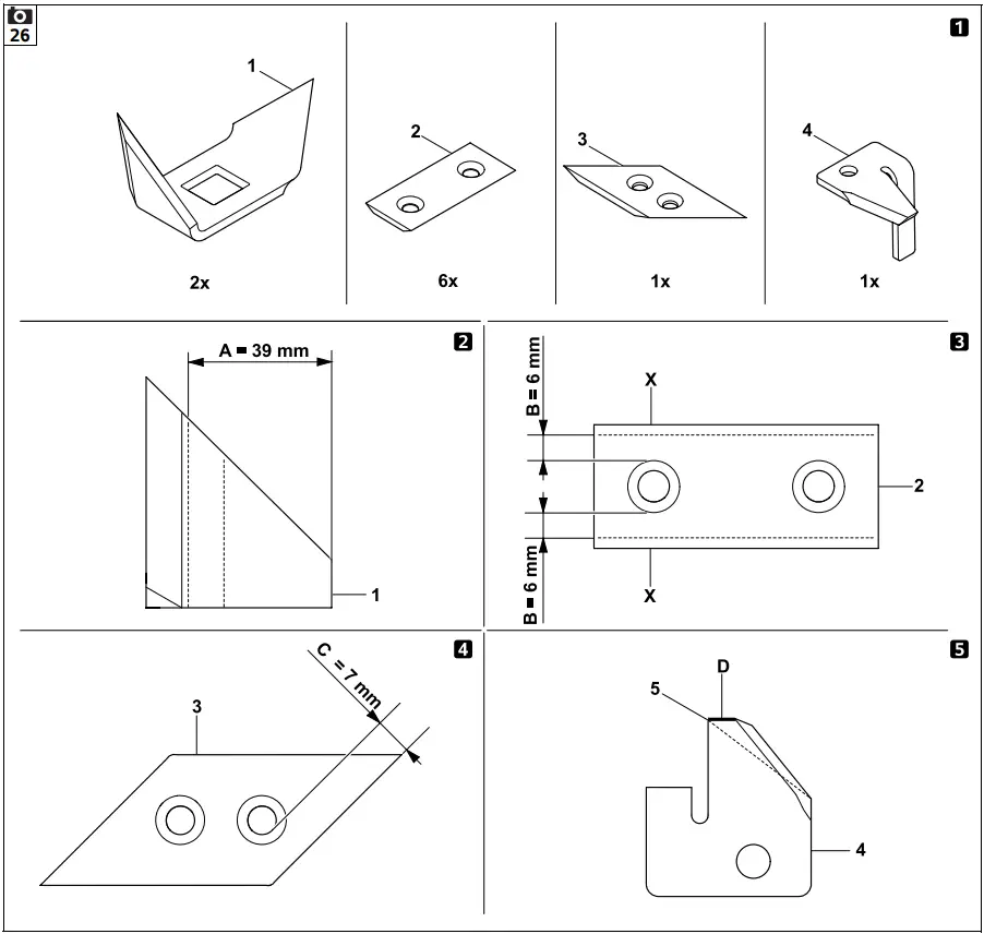 STIHL GHE 420, GHE 450 Combination Electric Shredder - FIG 12