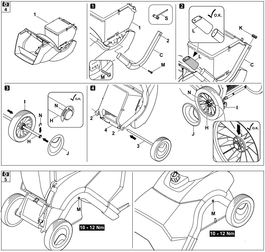 STIHL GHE 420, GHE 450 Combination Electric Shredder - FIG 4