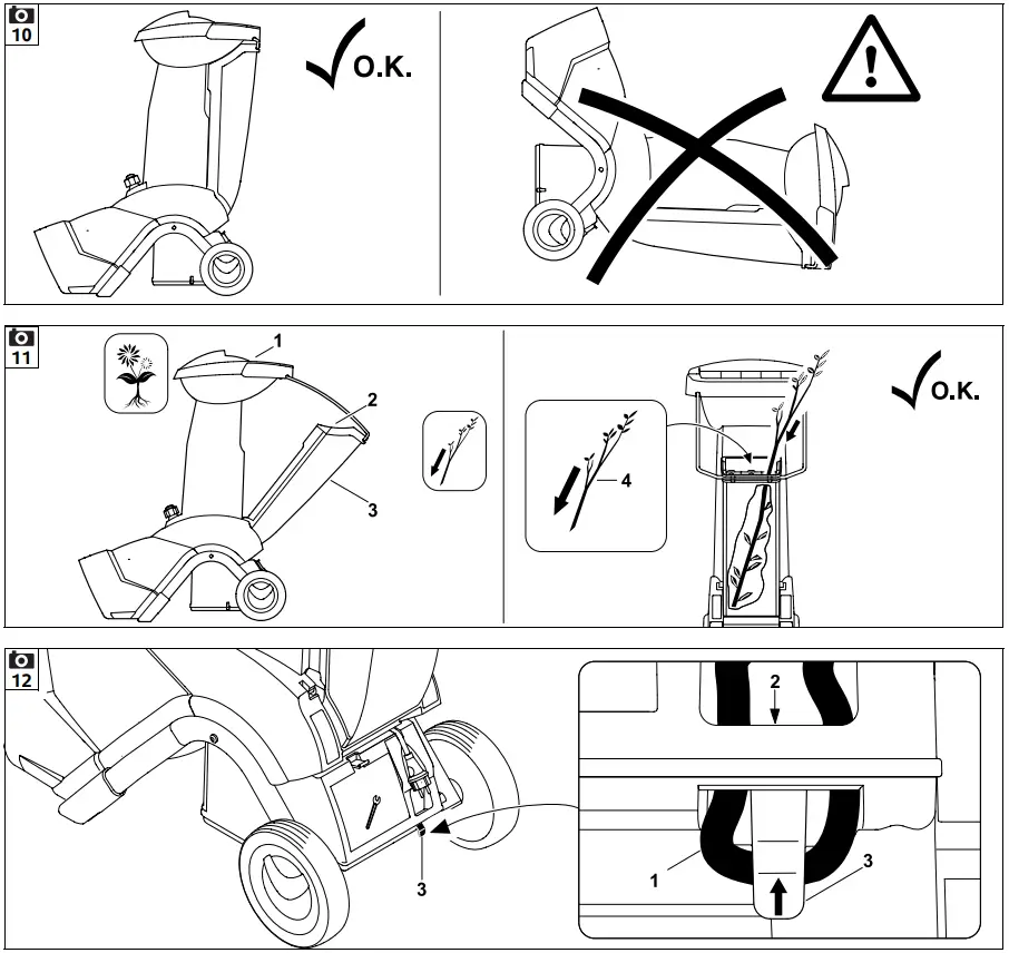 STIHL GHE 420, GHE 450 Combination Electric Shredder - FIG 6
