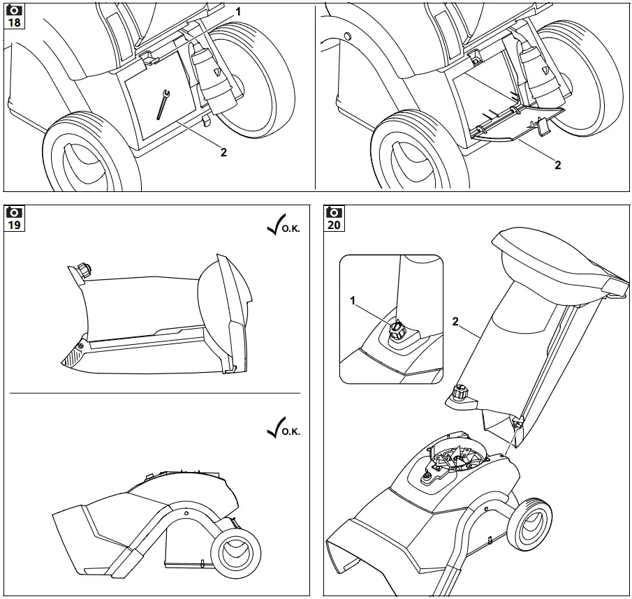 STIHL GHE 420, GHE 450 Combination Electric Shredder - FIG 8