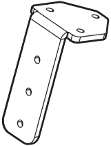 VonHaus 3005118 Single Gas Powered Monitor Mount b