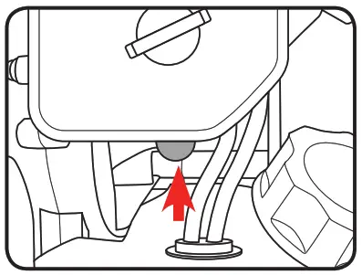 ozito PED-3005 Petrol Edger - bulb until