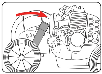 ozito PED-3005 Petrol Edger - decrease