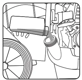 ozito PED-3005 Petrol Edger - fuel mix