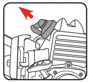 ozito PED-3005 Petrol Edger - spark plug