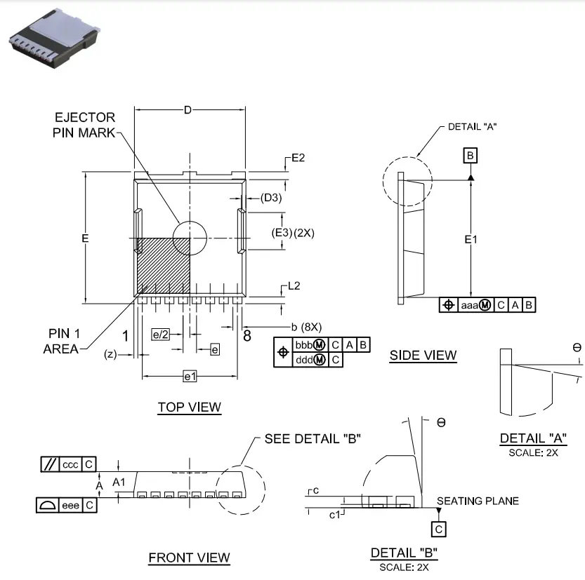 ON Semiconductor FDBL0200N100 MOSFET N-Channel Power Trench fig 3