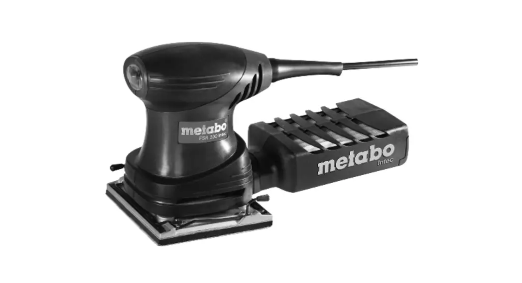 Metabo Fsr 200 Intec Orbital Sander Instruction Manual