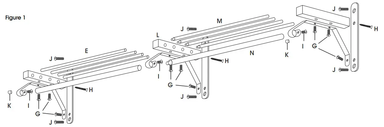 ULINE WALL-MOUNT Coat Rack - 7