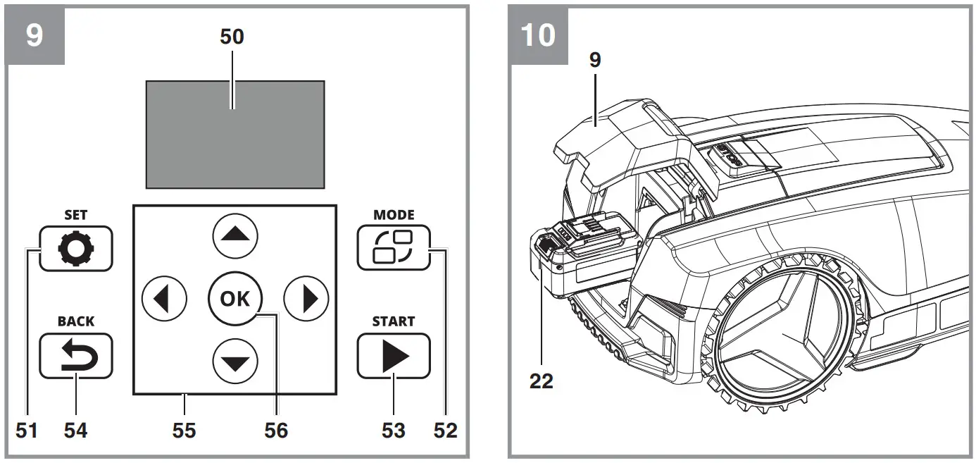 Einhell FREELEXO LCD BT Robot Lawn Mower - Figure 14