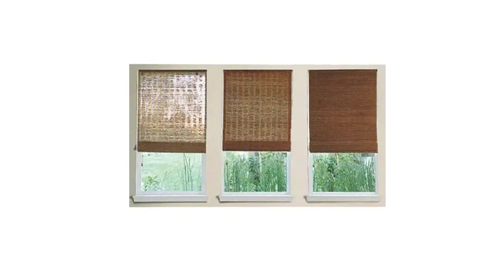 Selectblinds Classic Shoreline Cordless Woven Wood Shades Instruction Manual