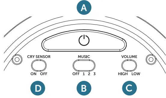 ZAZU Sunset Projector With 3 Steps Sleep Program-fig2