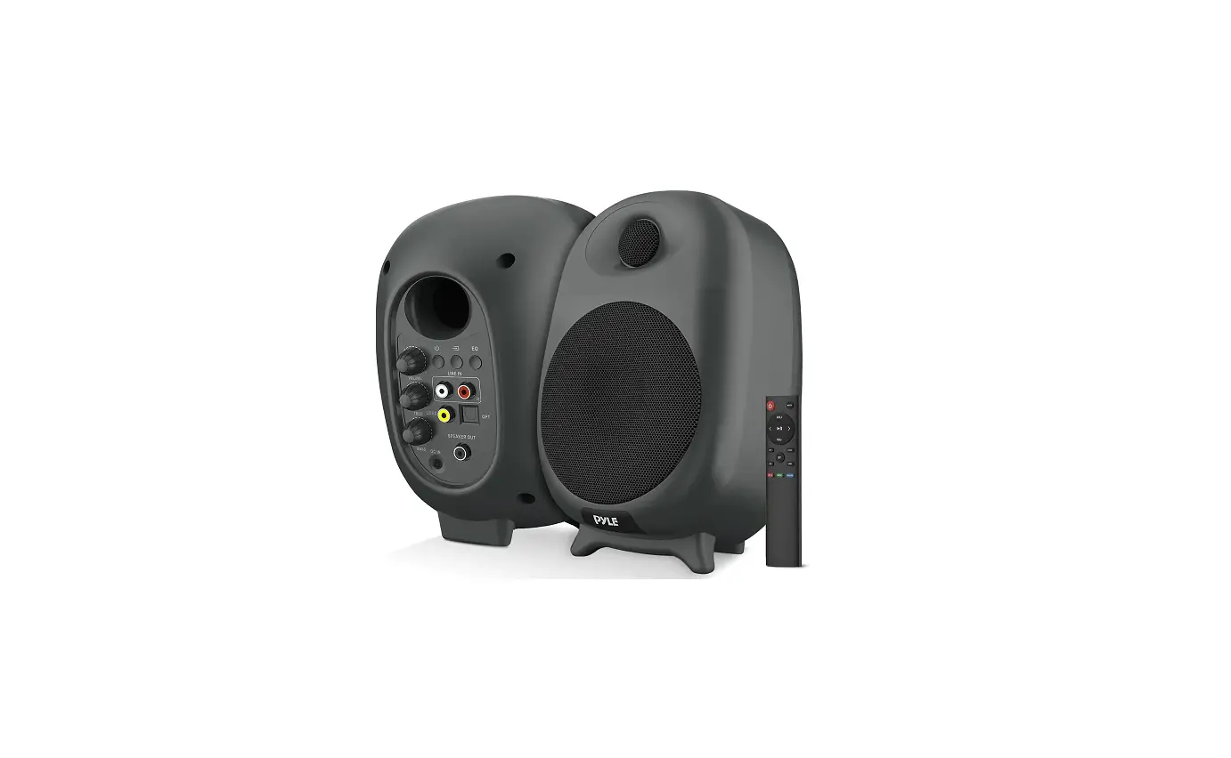 Pyle Pbksr40wt Desktop Wireless Bt Bookshelf Speakers User Guide Pyle Pbksr40wt Desktop Wireless Bt Bookshelf Speakers User Guide