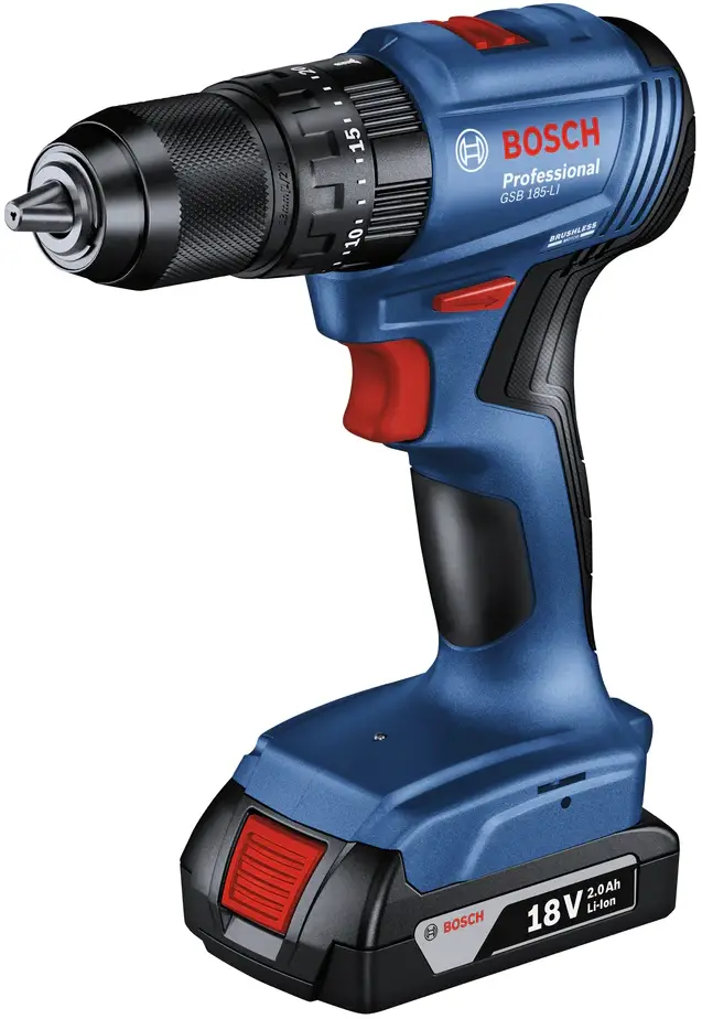 BOSCH 185-LI GSR, GSB Professional Cordless Drill Driver