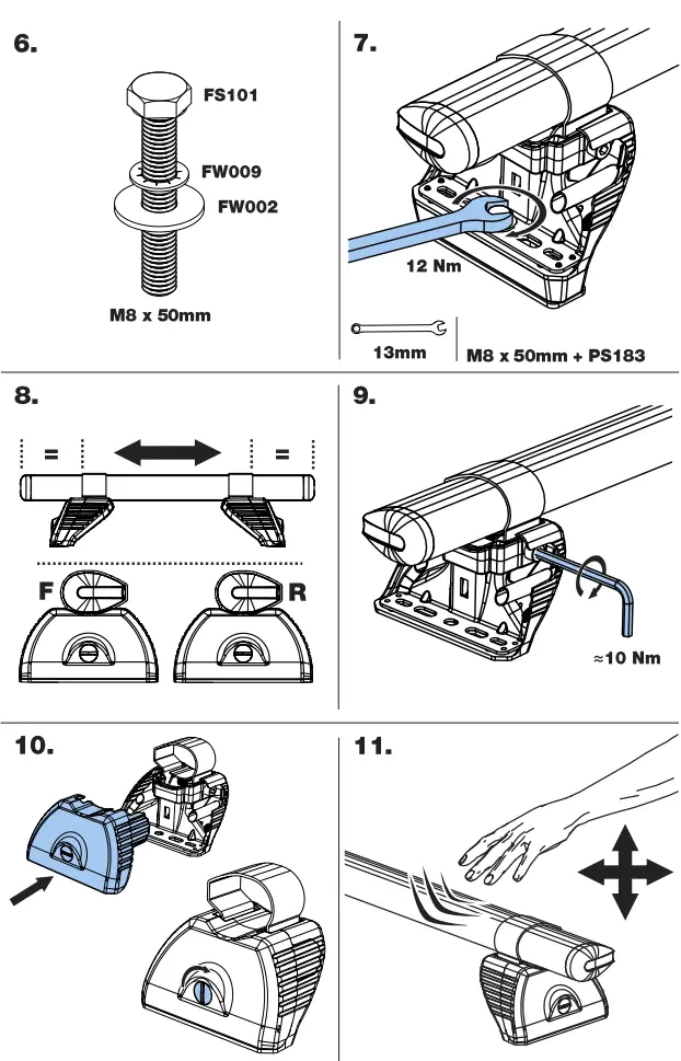 RHINO TC3PR FL KammBar - Fig 1