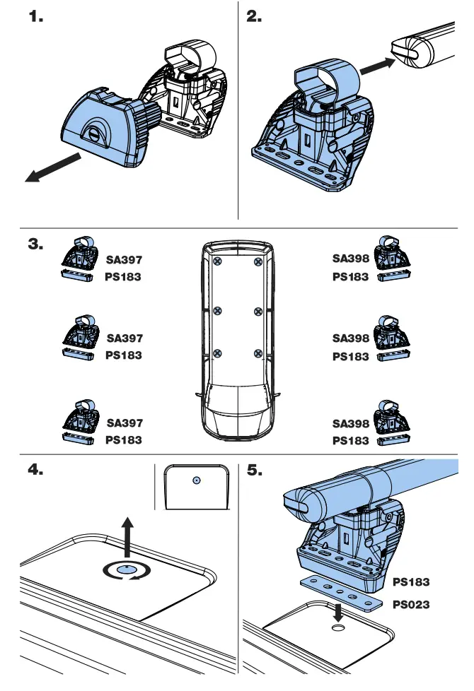 RHINO TC3PR FL KammBar - Fig