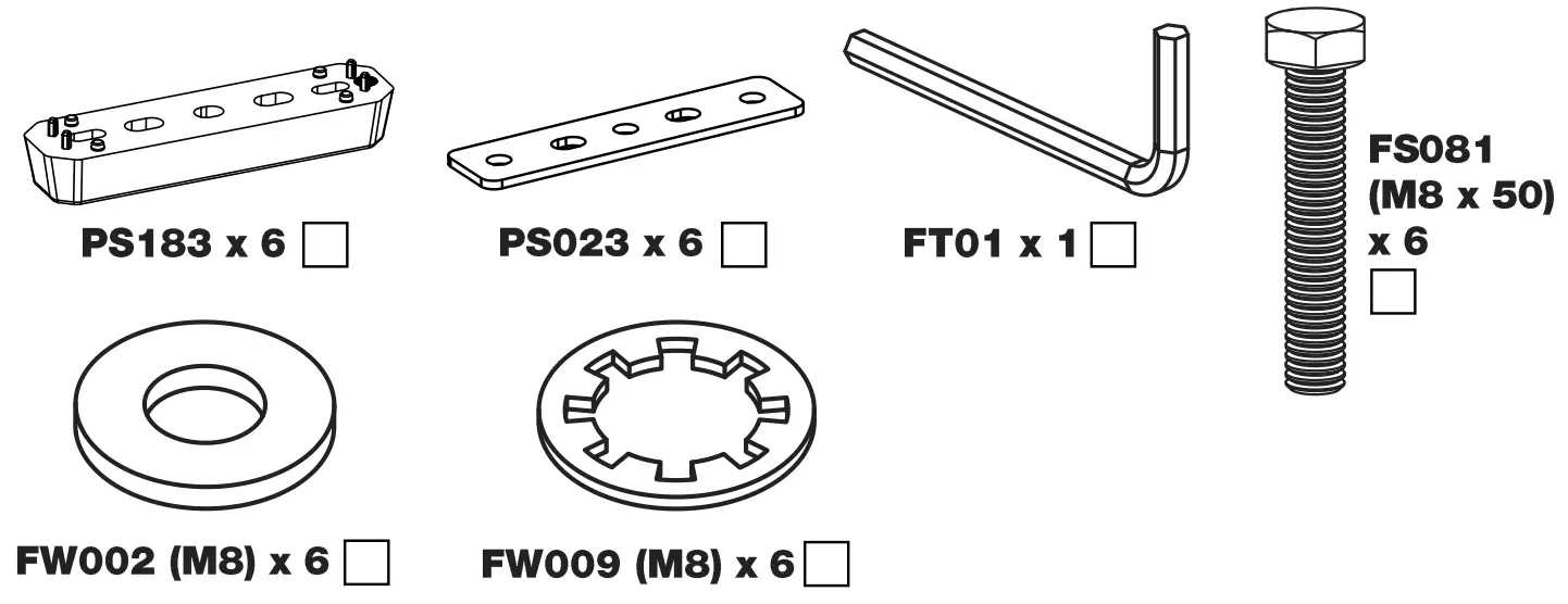 RHINO TC3PR FL KammBar - Fig