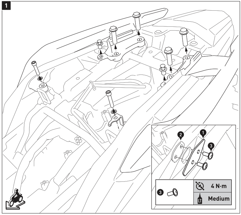 SW MOTECH BC SYS 01 400 20000 SysBag 30 Bag System - fig 2